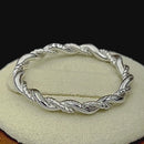 Sterling Silver Twist Ring