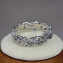 Sterling Silver Vines Band Ring