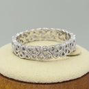 Sterling Silver Triquetra Charm Ring