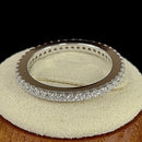 Sterling Silver Stackable Eternity CZ Ring