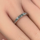 Sterling Silver "Always sisters, forever friends" Ring