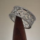 Sterling Silver Vines Band Ring
