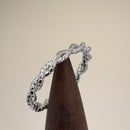 Sterling Silver Twisted Rope Ring
