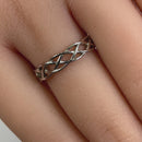 Sterling Silver Celtic Band Ring