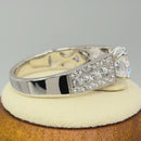 Sterling Silver Elegant Engagement CZ Ring