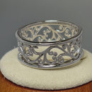 Sterling Silver Vines Band Ring