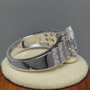 Sterling Silver Marquise Cut Clear CZ Ring