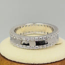 Sterling Silver Eternity CZ Ring