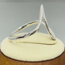 Sterling Silver Wave Ring