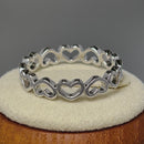 Sterling Silver Multiple Heart Ring