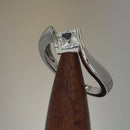 Sterling Silver Clear Princess CZ Ring