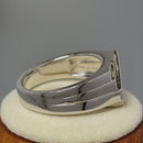 Sterling Silver Men's CZ Rings