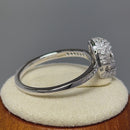 Sterling Silver Skull CZ Ring