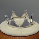 Sterling Silver Crown Ring