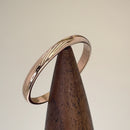 Solid 14K Rose Gold 2mm Wedding Band