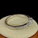 Sterling Silver Emerald Cut Clear CZ Ring