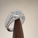 Sterling Silver Men's Premium CZ Ring