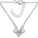 Sterling Silver Fox Necklace