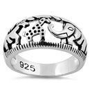 Sterling Silver Animals Ring