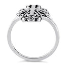 Sterling Silver Antique Cross Ring