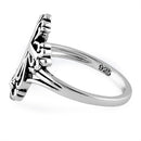 Sterling Silver Antique Cross Ring