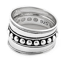 Sterling Silver Bali Design Ring