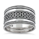 Sterling Silver Bali Design Ring