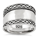 Sterling Silver Bali Design Ring