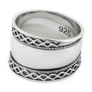 Sterling Silver Bali Design Ring