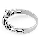 Sterling Silver Celtic Claddagh Ring