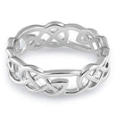 Sterling Silver Celtic Pattern Ring