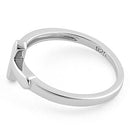 Sterling Silver Cross Ring
