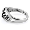 Sterling Silver Flower Ring