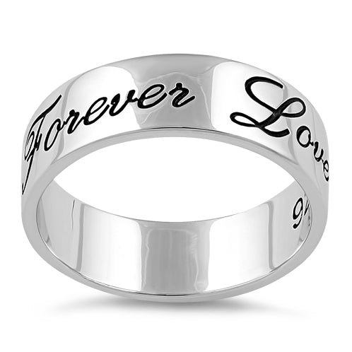 Sterling Silver Forever Love Ring