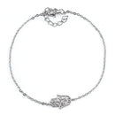 Sterling Silver Hamsa Bracelet