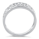 Sterling Silver Heart Filigree Ring