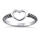 Sterling Silver Heart Ring