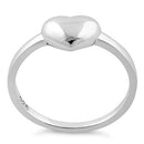 Sterling Silver High Polish Heart Ring