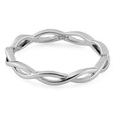 Sterling Silver Infinity Fish Ring