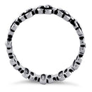 Sterling Silver Multiple Flower Ring