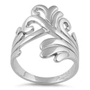 Sterling Silver Multiple Waves Ring