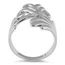 Sterling Silver Multiple Waves Ring