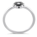 Sterling Silver Nice and Simple Flower Ring