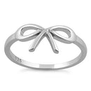 Sterling Silver Ribbon Ring