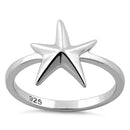 Sterling Silver Starfish Ring