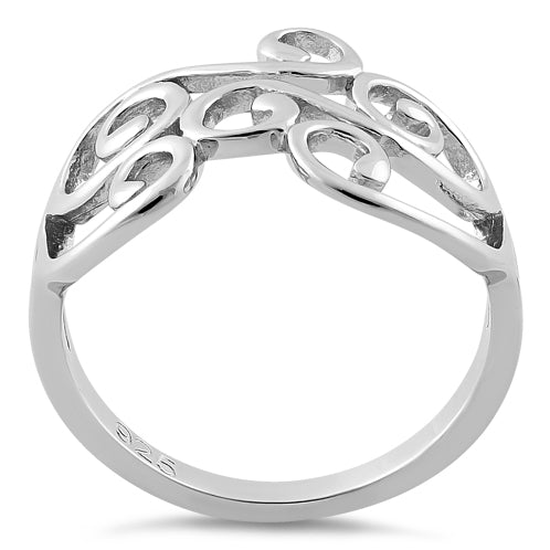 Sterling Silver Swirl Ring