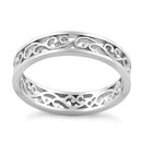 Sterling Silver Unique Band Ring