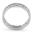 Sterling Silver Unique Band Ring