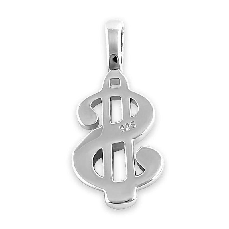 Sterling Silver Money Symbol Pendant