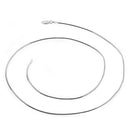 Sterling Silver 8 Sided Snake Chain 1.3mm